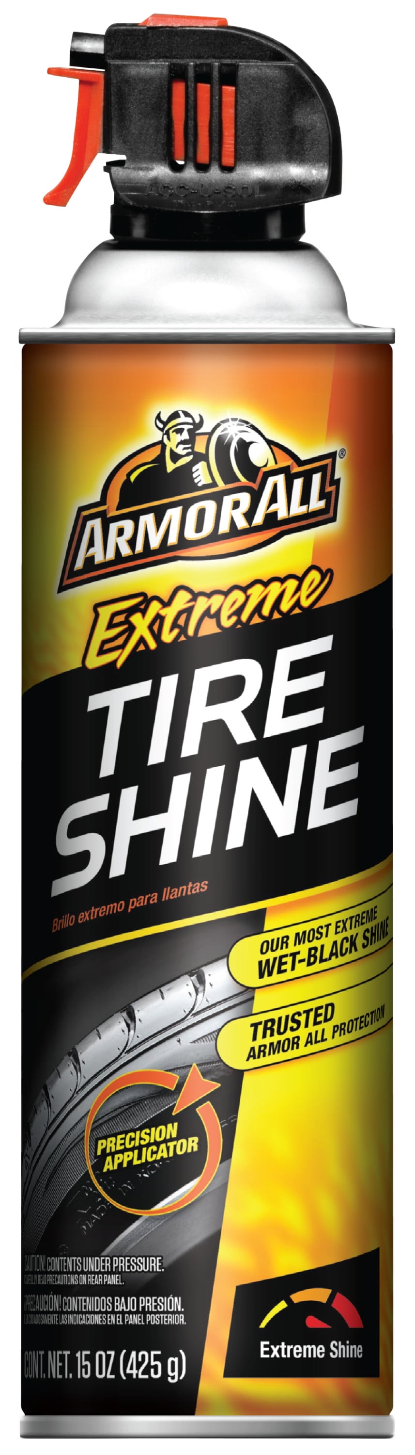 Armor All Extreme Tire Shine Aerosol, Tire Shine Spray (15 ounces