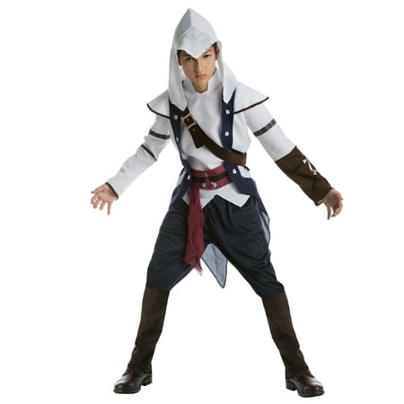 Boy Teen Assassin's Creed Connor Small Halloween Dress Up / Role Play Costume