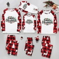 thumbnail image 5 of Penkiiy Family Christmas Pajamas Matching Sets Lounge Home Pjs Long Sleeve Shirts and Plaid Pants Xmas Holiday Pajama Outfits 2 Years Multicolor, 5 of 5
