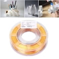 thumbnail image 1 of Filamento De Impresión De 1,75 Mm, Material PLA Filamento De Doble Color Rojo Dorado 200-215 Grados Celsius Rango De Temperatura Moldeado 200 G 30-45 Mm/s Velocidad Para, 1 of 7