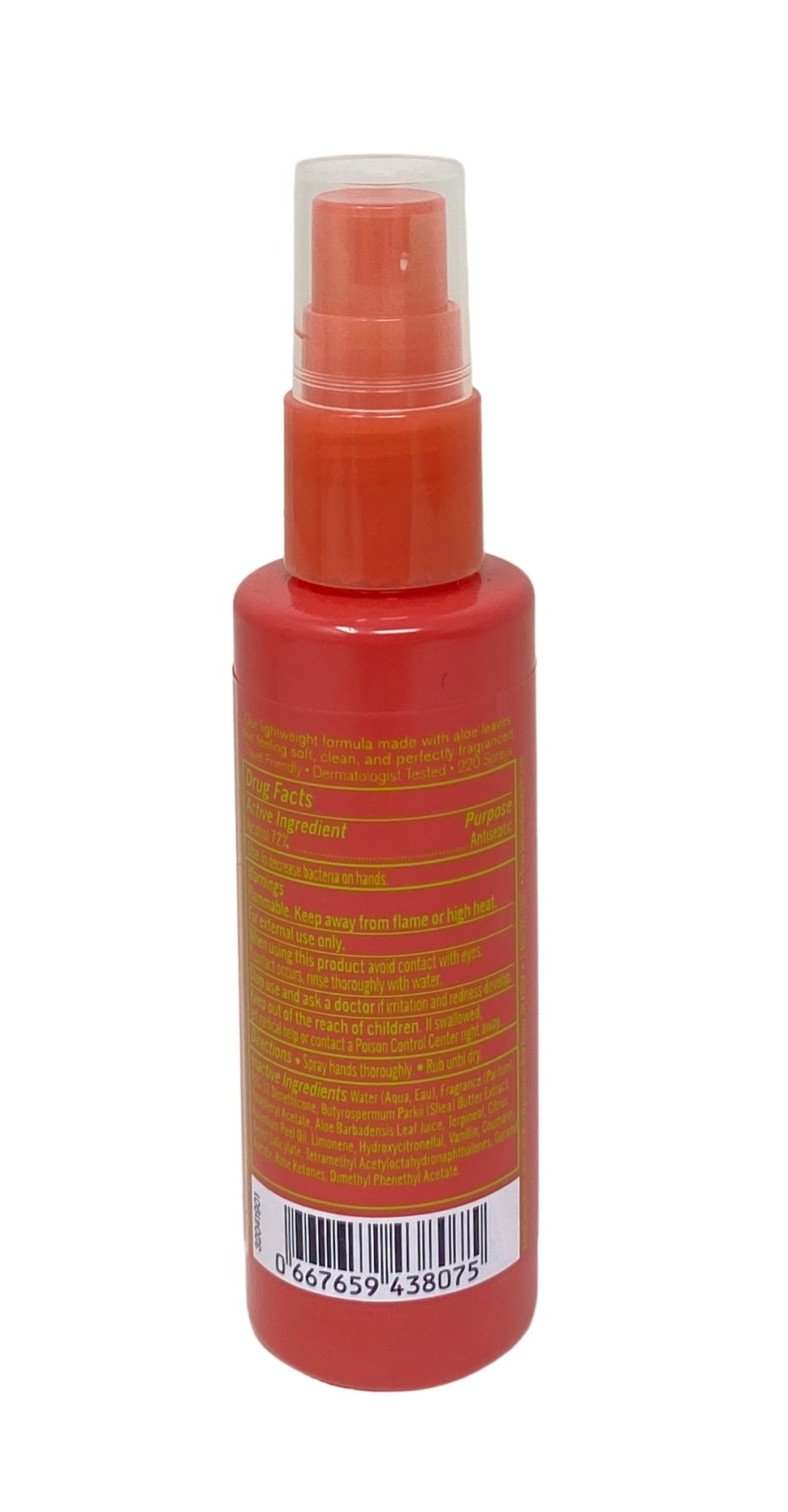 Bath & Body Works Guava Glow 2 - Hand Sprays - (1 fl oz / 29 ml Each) with a Peach Gardenia Mini Soap