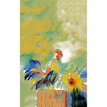 Betsys Rooster Kitchen Towel