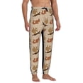 thumbnail image 4 of Kdxio Squirrel nut backgrounds Pattern Joggers,Sweatpants for Men with Pockets-XX-Large, 4 of 5