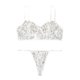 thumbnail image 1 of Gibobby Lencería sexy para mujer Conjunto de Lenceria Erotica para Mujer de Encaje Sensual, Ropa Interior Sexy Mujer, Conjunto de Interior de Encaje(Blanco, G), 1 of 5