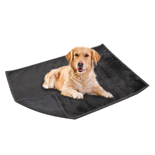 Self Warming Dogs Pad Bed Soft Self Heating Cat Dog Mat Thermal Pet Crate Bed Mat for Small Large