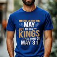 thumbnail image 2 of Kings Are Born on May 31 T-Shirt, Vintage Birthday Shirt for Men, Perfect Gift for May Birthday, 2 of 4