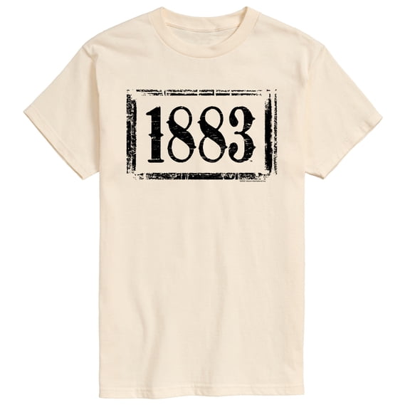 Yellowstone - 1883 Logo - Men's Short Sleeve Graphic T-Shirt