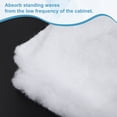 thumbnail image 4 of Speaker Sound-Absorbing Cotton Polyester Fiber 100x120x5cm Flame Retardant Sound Absorber Acoustic Interior Insulation Audio Damping DIY HIFI Replacement for Speaker Repairs, White, 4 of 7