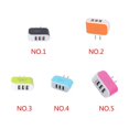 thumbnail image 5 of Wisewang Wall Charger 3 Port Plug Small Compact USB Power Adapter Safe Phone Charging Cell Phones Cameras Socket Mobile Black 5Set, 5 of 5