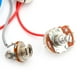 thumbnail image 3 of Arnés de cableado 2v2t Jack 500k Pots para reemplazo LP Electric 1Set Guitar Sywqhk Para Estrenar, 3 of 6