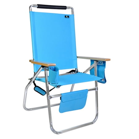 Deluxe 17 Inch High Seat Aluminum Beach Chair