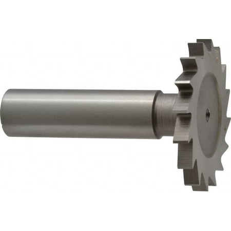 

Made in USA 1-1/2 Cut Diam 5/32 Cut Width 1/2 Shank Straight-Tooth Woodruff Keyseat Cutter