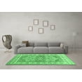 thumbnail image 3 of Ahgly Company Indoor Rectangle Geometric Emerald Green Traditional Area Rugs, 5' x 8', 3 of 4