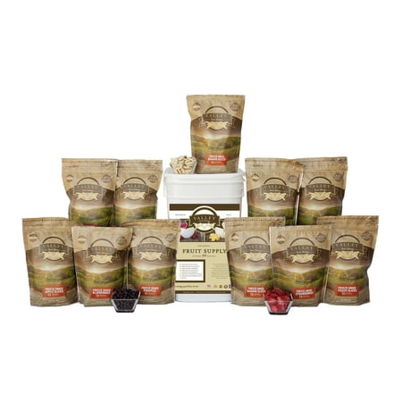 Freeze Dried Vegetable Food Supply - Vegetable Bucket - Valley Food Storage - Emergency Food, great for cooking or snacking!