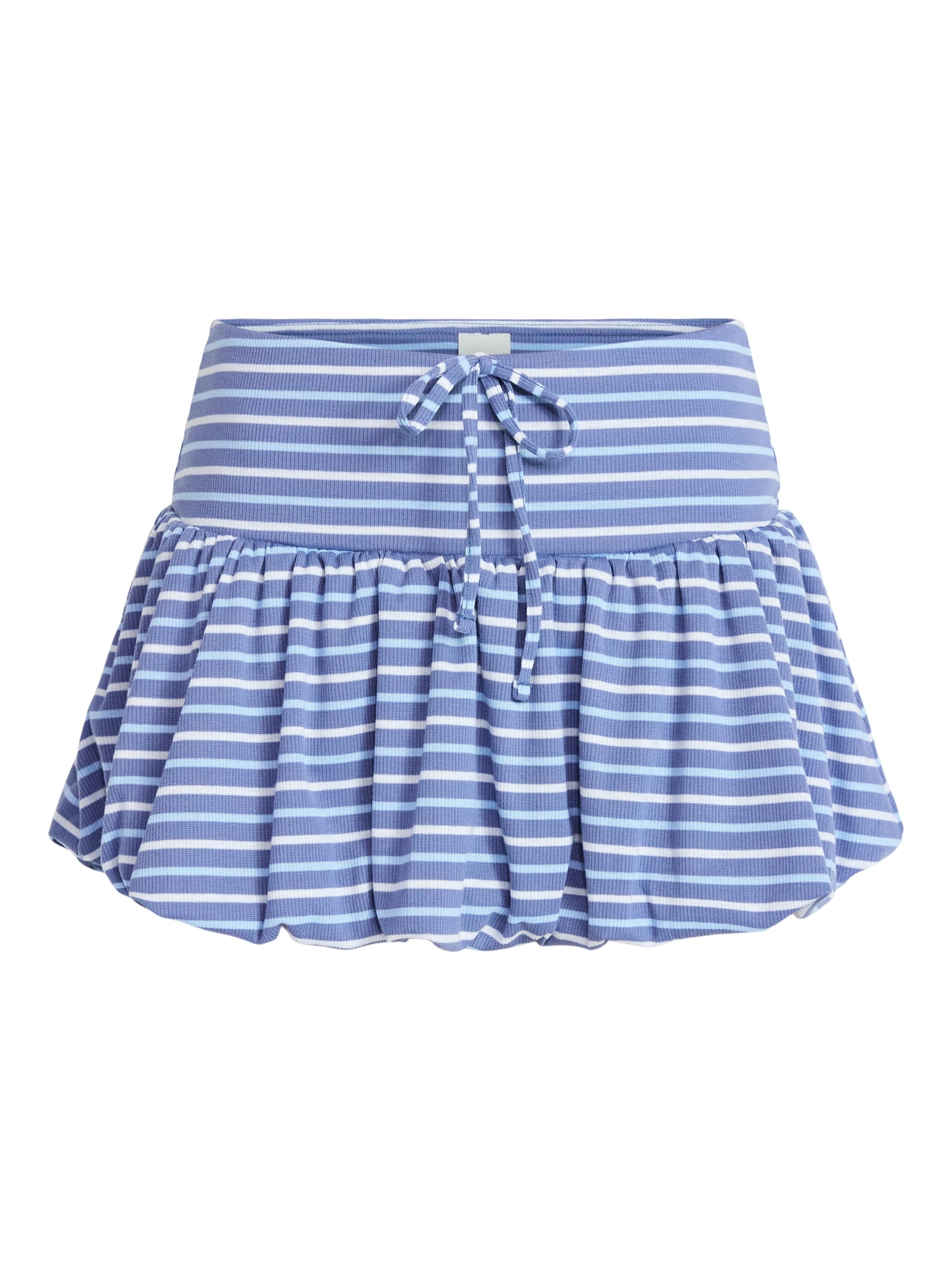No Boundaries Bubble Hem Knit Skort, Women's XXS-XXL