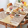 thumbnail image 2 of Pioneer Flower Floral Print Pattern Summer Placemats Table Placemats Set Of 4-Linen Kitchen Washable Placemats Table Mats 12x18 Inch Non-Slip Heat Resistant, 2 of 6