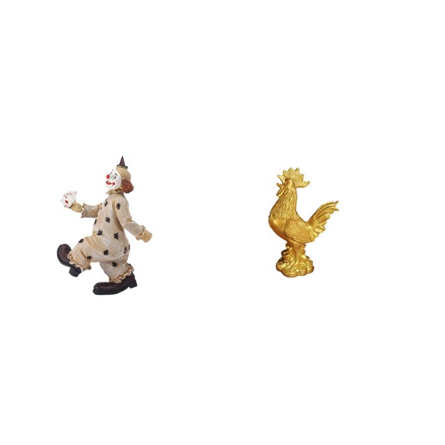 Colección de esculturas de payasos y figuras para centro de mesa de comedor, decoración de vitrinas y regalo de inauguración de casa