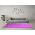 thumbnail image 3 of Ahgly Company Indoor Square Oriental Pink Industrial Area Rugs, 8' Square, 3 of 4