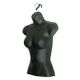 thumbnail image 3 of Black Female Hollow Back Mannequin Torso Set & Hanging Hook, S-M Sizes (10 Pack, Black), 3 of 4