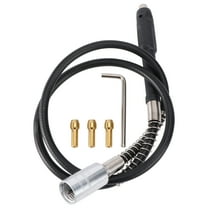 DECOMELODY 1 Set Universal Metal Flexible Shaft Rotary Tool Attachment For Craftsmen 43.3x1.2x0.8in
