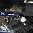 thumbnail image 6 of Hard Anodized Nonstick Square Grill Pan 11 x 11 Inch Skillet for Camping and Home Use, 6 of 6