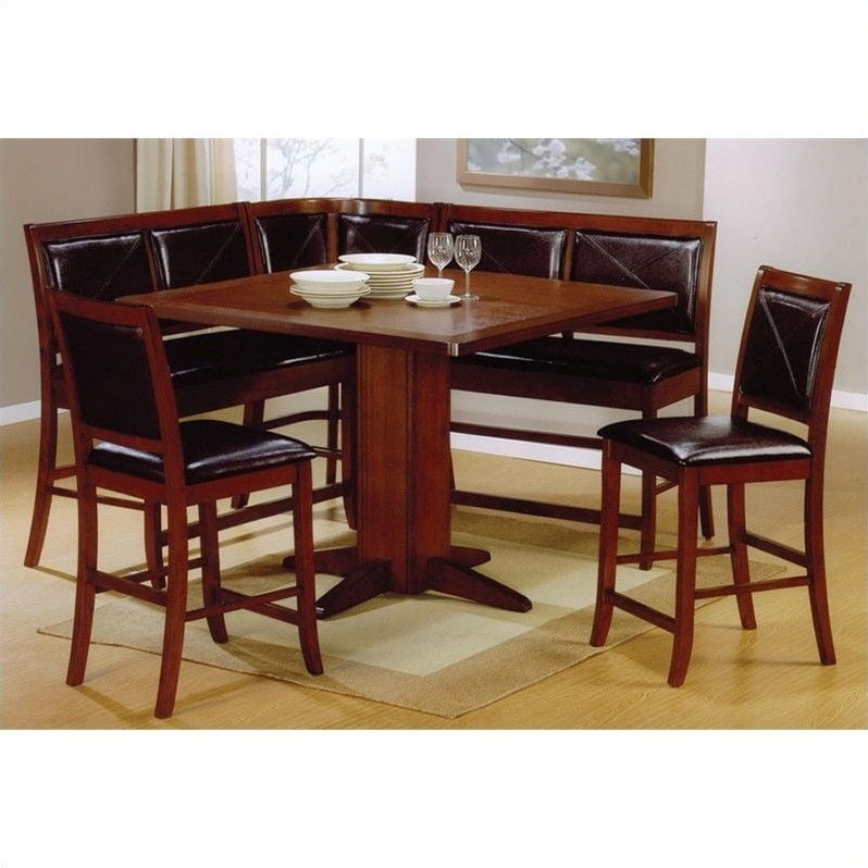 Corner Kitchen Table And Chairs Off 70, Corner Dining Room Table