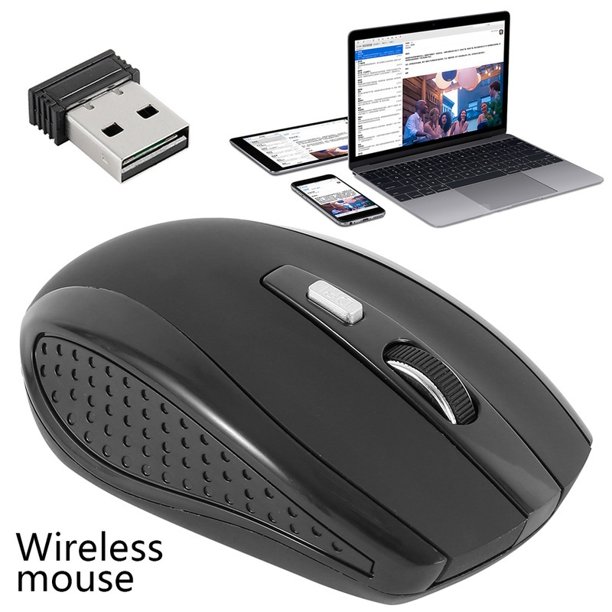 New Wireless Cordless Mouse 2.4GHz Mice USB Dongle Optical Scroll For