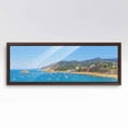 thumbnail image 4 of 12x36 Frame Executive Brown Round Mahogany Finish Solid Wood Picture Frame | 1.25 Inch Moulding, 4 of 8