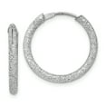 thumbnail image 1 of 925 Sterling Silver 2mm Boucles d'Oreilles Sans Fin Rond, 1 of 6