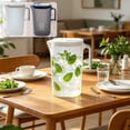 thumbnail image 1 of Sentmoon Tea Pitcher Lemonade Pitcher Graduated Refrigerator Cold Water Pitcher Large-Capacity Household Cold Water Dispenser with Spigot Ideal for Living Room Use Fruit Infuser Pitcher, 1 of 9