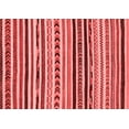 thumbnail image 1 of Ahgly Company Machine Washable Indoor Rectangle Oriental Red Modern Area Rugs, 7' x 9', 1 of 4