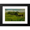 thumbnail image 2 of William Merritt Chase 18x13 Black Modern Framed Museum Art Print Titled - Peace, Fort Hamilton (C.1888), 2 of 5