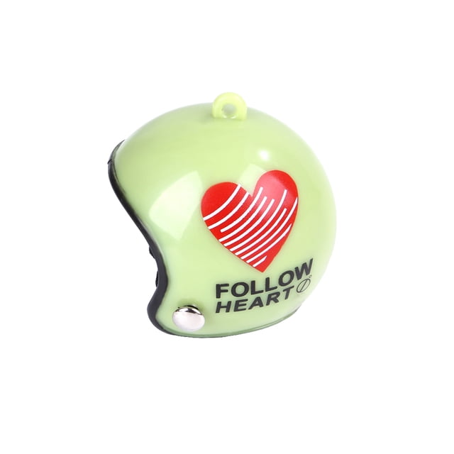 Greeniant Casco para mascotas, loros, sombreros, disfraces ajustables, accesorios, Protector, cascos para aves de corral, pollo, pájaro, pato Juguetes para pájaros corazón verde Greeniant PT003691-06