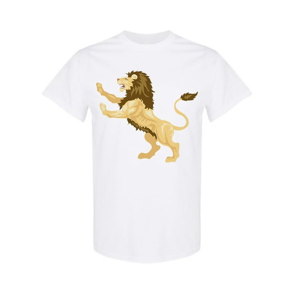 Alpha Lion Standing T-Shirt Men -Image by Shutterstock, Male 3X-Large