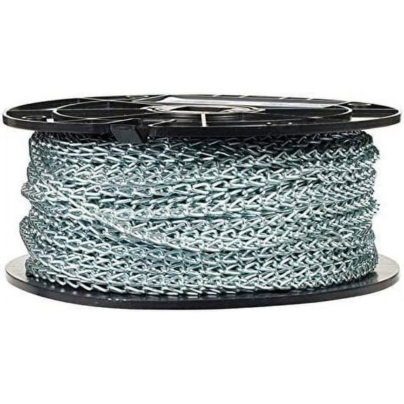 Campbell Chain No. 16 in. Double Jack Carbon Steel Chain 11/32 in. Dia. x 200 ft. L - Total Qty: 1