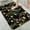 Black Floral Pattern, variant on 1pc Geometric Tribal Pattern Bathroom Rug Bathroom Decor and Accessories- Durable,Anti Slip,And Quick Drying,Suitable For Indoor/outdoor Use - Perfect For Bathrooms,Bedrooms,Kitchens