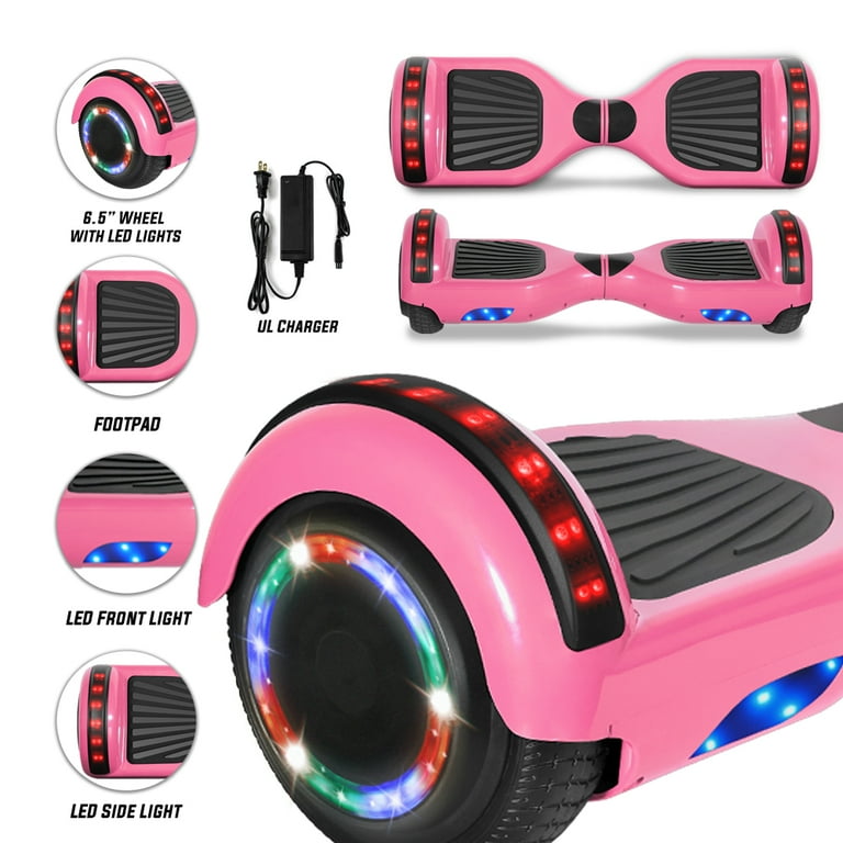 Hoverboard with bluetooth speakers and store led lights walmart