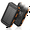 Black Orange, variant on OWNTECH 20000mAh Portable Solar Charger for iphone and Android  Power Bank with Dual 5V USB Ports for Outdoor Camping Hiking