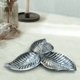thumbnail image 1 of Handmade Decorative Silver Color Coated 8.26 x 8.26 x 0.98 Inches Aluminium Tray 038AB, 1 of 5