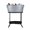 Acid Wash, variant on BREKX Aspen Model Large Antique Copper Metal Aspen Beverage Tub with Iron Stand 28-inch Height for Bar and Drinks