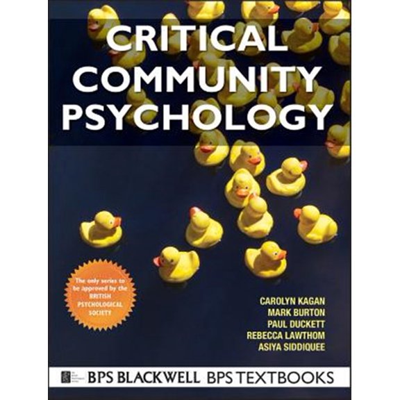 Pre-Owned BPS Textbooks in Psychology Critical Community Psychology, Book 13, (Paperback)