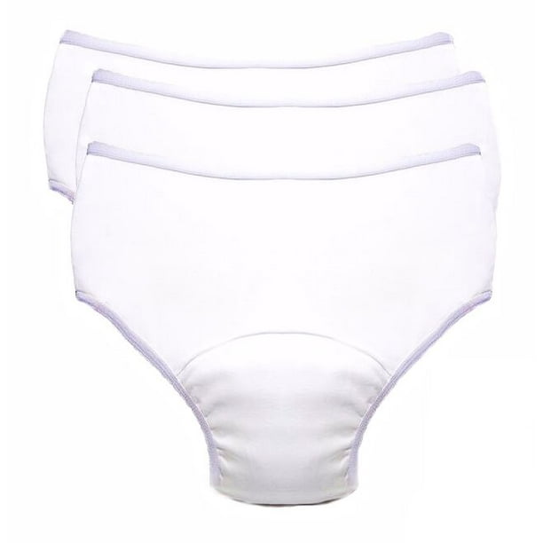 Comfort Finds Ladies Reusable Incontinence Panty 10oz 3Pack Size 2X