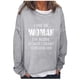 thumbnail image 1 of Moda mujer primavera otoño impreso manga larga cuello redondo Casual Tee Tops Pompotops FGAJ1562, 1 of 5