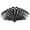 Black, variant on 50-Piece Ear Gauge Stretch Kit Acrylic Tapers and Plugs Silicone Tunnels Ear Gauges Body Piercing Jewelry
