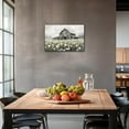 thumbnail image 5 of Farmhouse Old Truck Wall Art Home Farmhouse Decor, Blue Truck Canvas Print Barn White Floral Rustic Pictures for Walls, Country Artwork Living Room Wall Art Bedroom Decor 12x18 Inches, 5 of 6