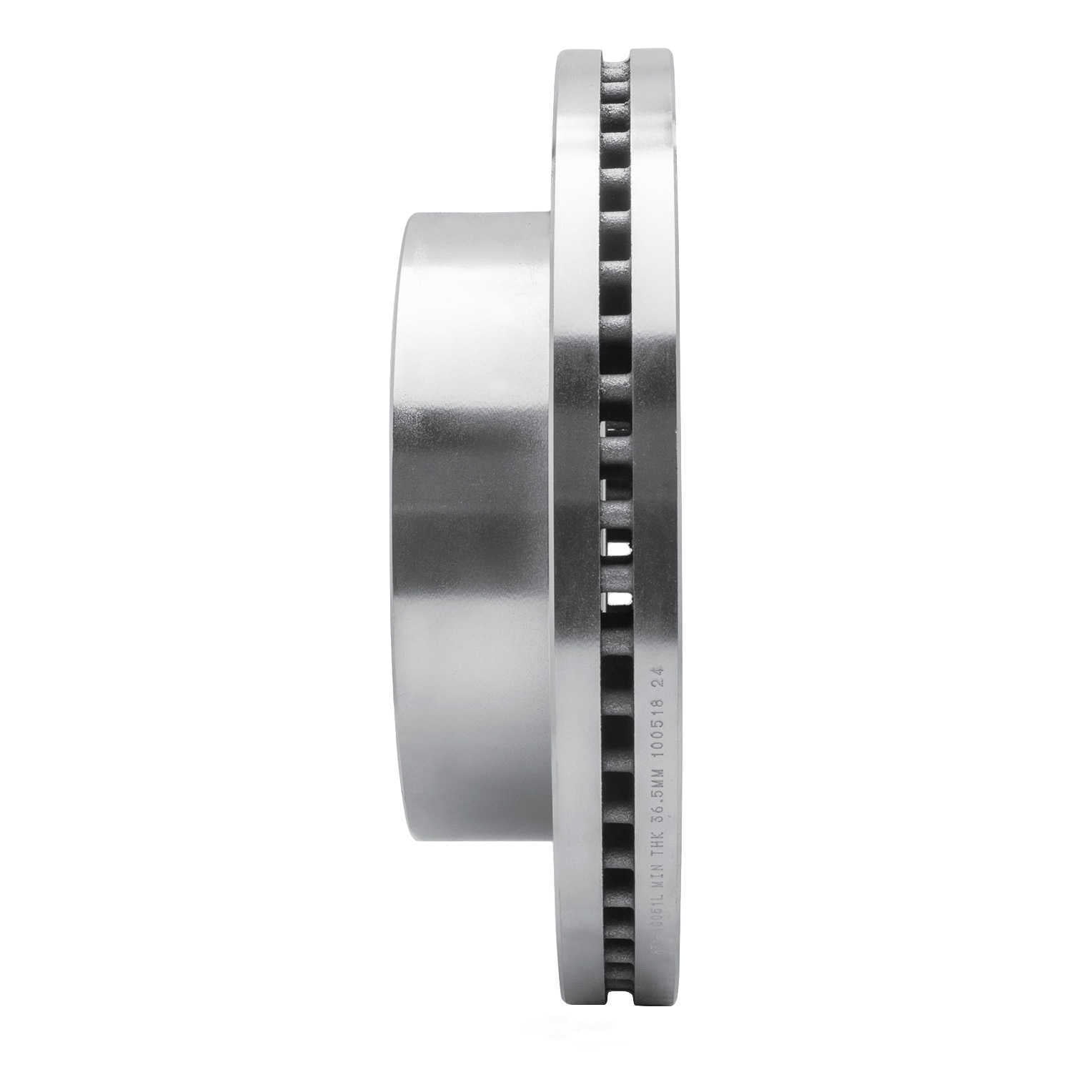 Dynamic Friction Company 631-54096L DFC Brake Rotor - Drilled And Slotted - Silver