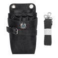thumbnail image 3 of Hairdressing Toolbag, Light And Compact Soft PU Texture Hair Scissors Bag, Large Space Designers Work For Hairdressers Travel, 3 of 8