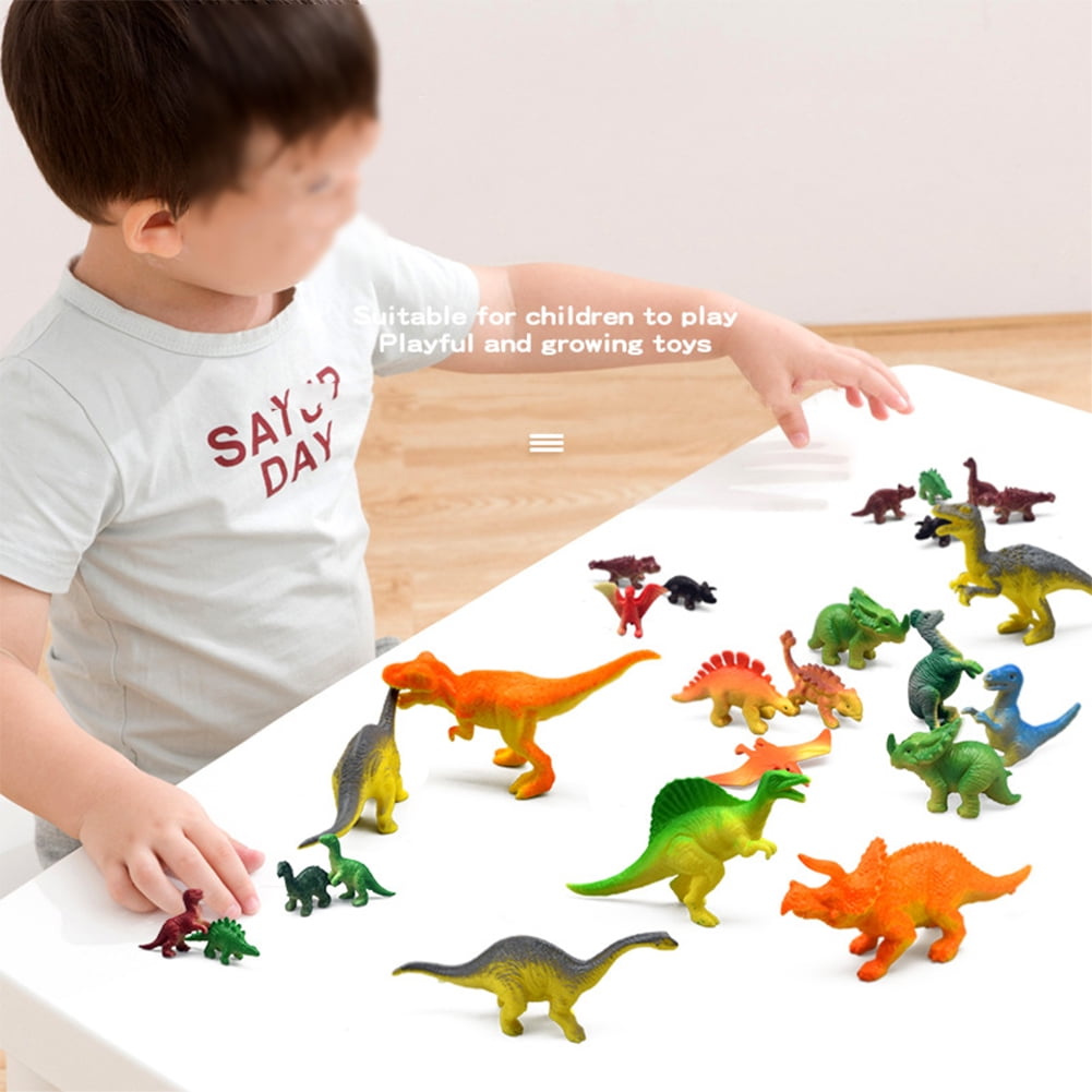 Ark Toys 6 Pack Mobile Dinosaurs (2 different sets, 1 set will be sent at  random) : : Toys