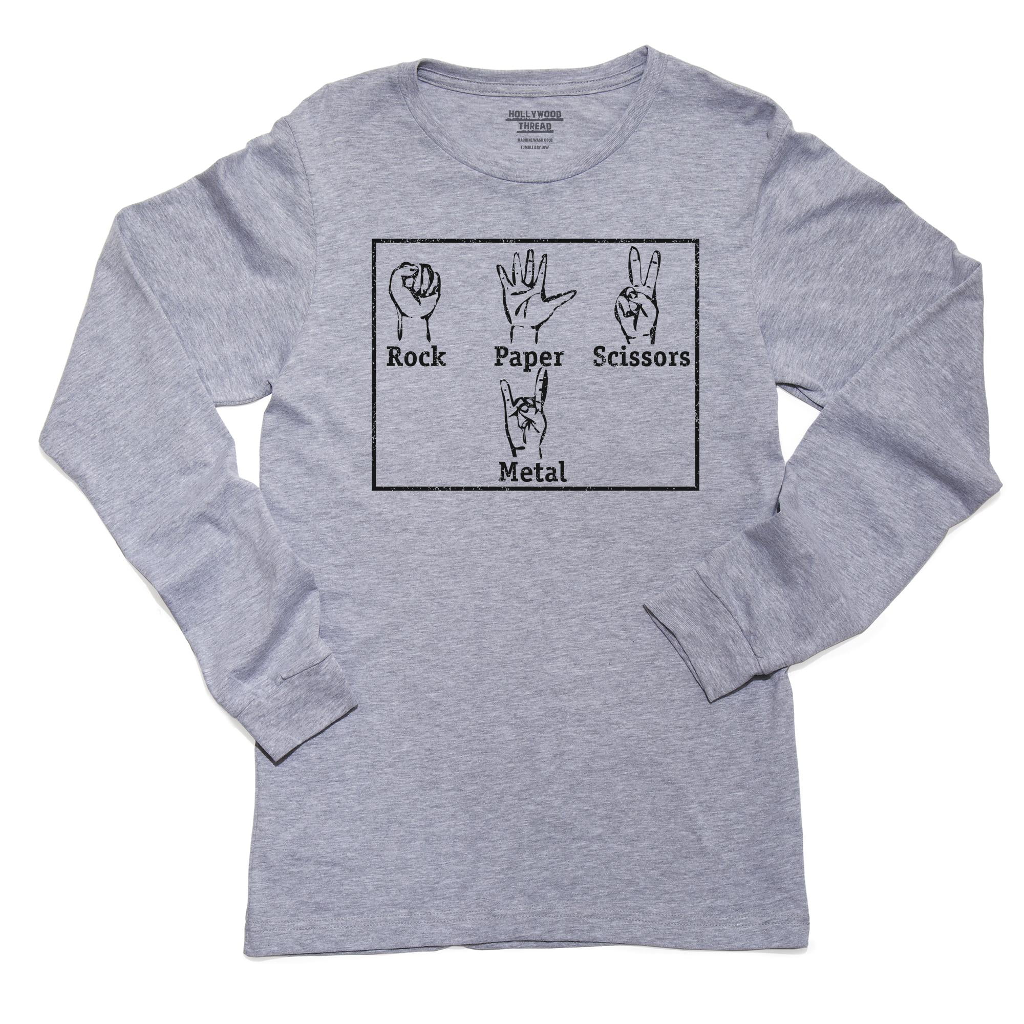 rock paper scissors shirt