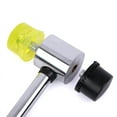 thumbnail image 6 of Double Face Soft Touch Hammer Black Plastic Coated Grip Head Rubber Handheld Tool Leather DIY  Multifunctional Nylon Mallet, 6 of 6